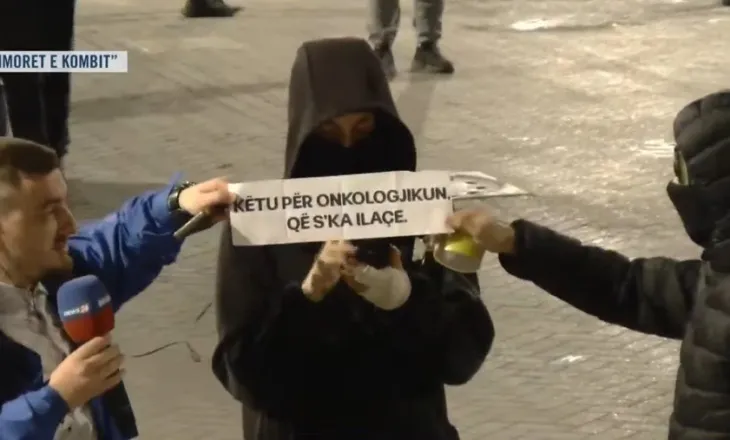 Mesazhi i protestuesve te Kryeministria: Këtu për Onkologjikun që s’ka ilaçe