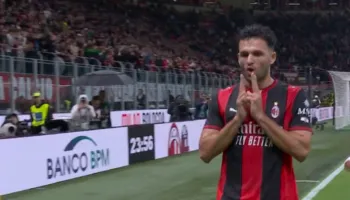 Milan në avantazh të dyfishtë ndaj Atalantës, një pjesë e parë fantastike për kuqezinjtë (video)