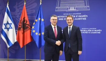 Ministri izraelit në Tiranë, Shqipëria dhe Izraeli firmosin marrëveshje të re bashkëpunimi