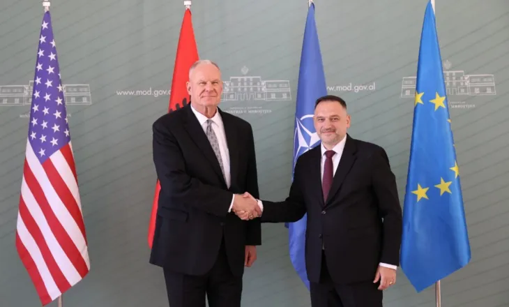 Ministri Nufi takohet me Ambasadorin e ri amerikan në Tiranë, Eric Wendt: Me SHBA, Shqipëria qëndron krah për krah për lirinë, sigurinë dhe paqen!