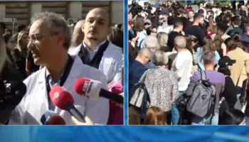 Mjekët dalin me një deklaratë të përbashkët nga protesta: Nuk mund të heshtim, Rama të japë dorëheqjen!