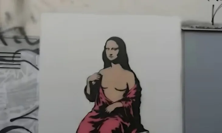 Mona Lisa me shenjat e mastektomisë, murali në Milano përcjell mesazh solidariteti me gratë që kanë kaluar kancerin e gjirit
