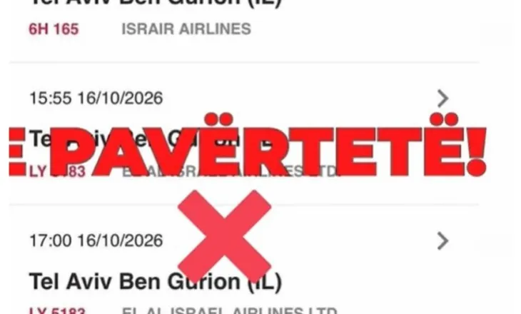 “Mos bini pre e lajmeve të pasakta”- MIA reagon: I pavërtetë informacioni për fluturime shtesë Tel Aviv-Tiranë!