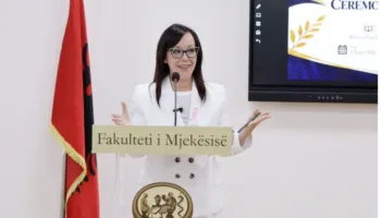 “Mos e humbni humanizmin”- Spahiu mesazh studentëve të Mjekësisë: Teknologjinë në duar, shkencën në mendje dhe njeriun në qendër