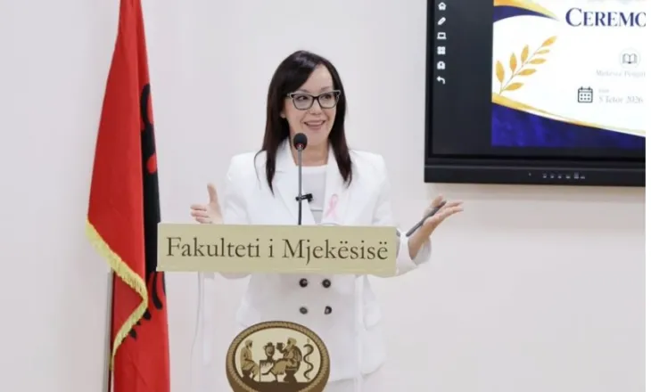 “Mos e humbni humanizmin”- Spahiu mesazh studentëve të Mjekësisë: Teknologjinë në duar, shkencën në mendje dhe njeriun në qendër