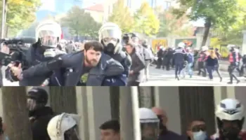 ‘Ndizet’ protesta, policia nis shoqërimin e protestuesve (VIDEO)