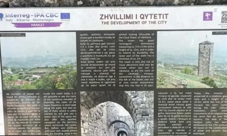 Ndodh çudia, QR-kodi të çonte në pornografi! Hiqet kodi në Kalanë e Libohovës, priten kontrolle edhe në monumentet e tjera në vend