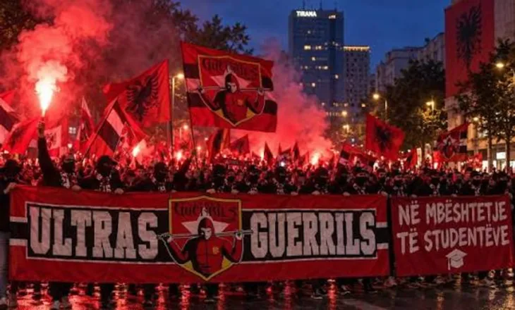 “Në mbështetje të studentëve“  ‘Guerrils’ bojkoton stadiumet: Kundër dhunës policore ndaj popullit