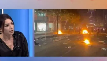 “Nëse provohet se ka nxitje…”- Protestat e studentëve, moderatorja: Dënoj përdorimin e fëmijëve dhe dhunën ndaj Policisë, janë figura e shtetit!