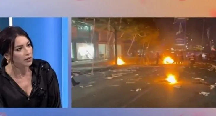 “Nëse provohet se ka nxitje…”- Protestat e studentëve, moderatorja: Dënoj përdorimin e fëmijëve dhe dhunën ndaj Policisë, janë figura e shtetit!