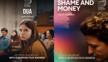 Nga filmat e parë te “Dua” dhe “Shame and Money”: Kosova në Çmimet Evropiane të Filmit