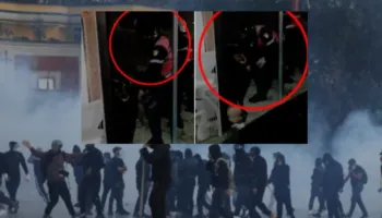 Nga i riu i plagosur në sy te pezullimi i efektivit të “Shqiponjave”, pasojat e protestës në Tiranë: 23 të arrestuar dhe 5 policë të lënduar