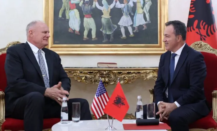 Niko Peleshi pret në Kuvend Ambasadorin e ri të SHBA-ve në Shqipëri, Eric Wendt