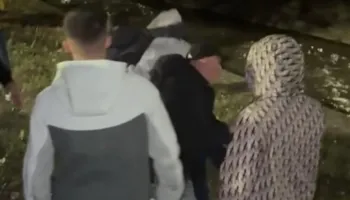 Një incident i pazakontë ka ndodhur gjatë protestës së studentëve