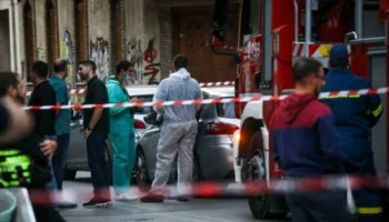 Një shqiptar i dyshuar për shpërthimin e djeshëm në Athinë që la 4 të plagosur