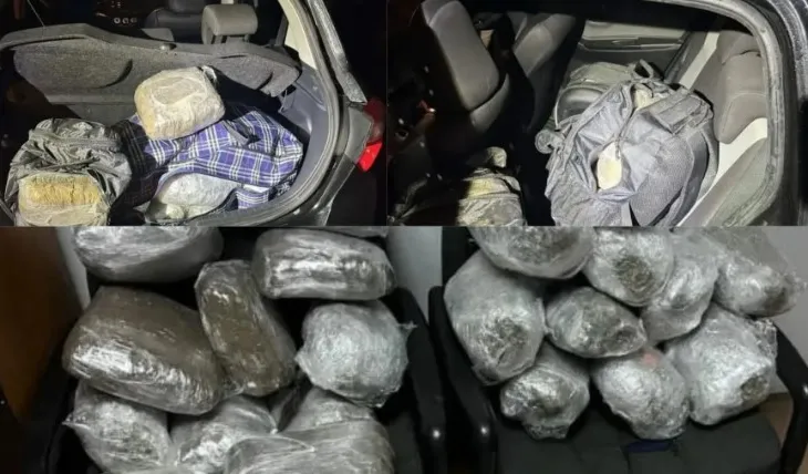Operacion antidrogë në Janinë, 3 shqiptarët kapen duke trafikuar 36 kg marijuanë!