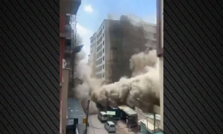 Pamje dramatike në Nairobi/ Ndërtesa shumëkatëshe në ndërtim shembet si kullë letrash (VIDEO)