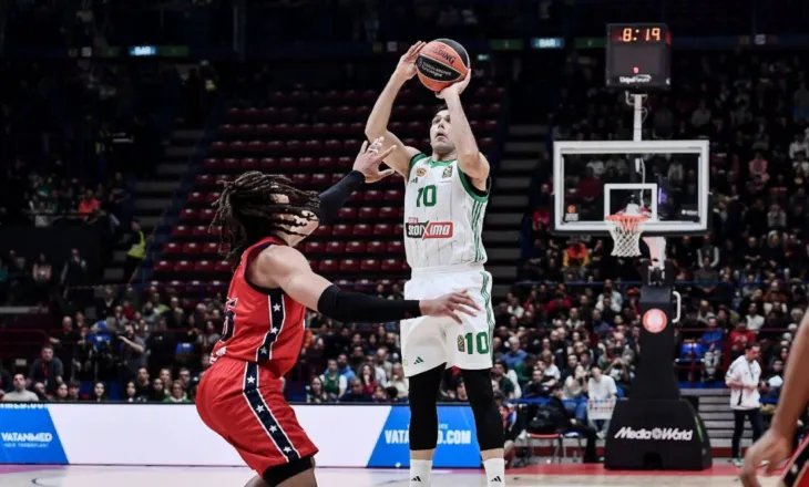 Panathinaikos dominon renditjen e Euroleague, fitojnë Real e Barça, tri spanjolle në zonën play off