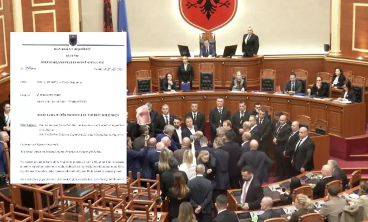 Pas kaosit në Kuvend, PS kërkon përjashtimin me 2 muaj të Nokës, Krekës e Këlliçit! 10 ditë për 14 deputetë të tjerë të PD