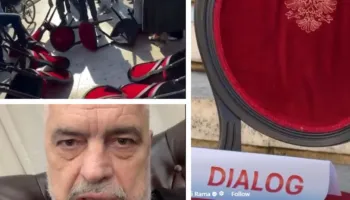 Pedagogët dhe studentet i thyen karriget dhe refuzuan dialogun, Rama reagon me videomesazh ironizues