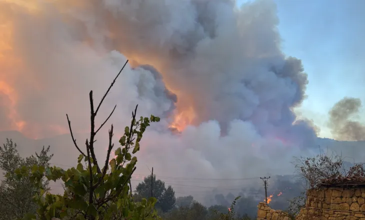 Peqin/ Zjarri përhapet nga Galushi në Haspiraj, digjet banesa dykatëshe