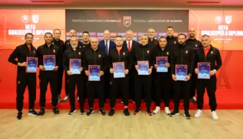 Përfundon me sukses kursi i parë UEFA Goalkeeper A, Presidenti Duka: Një zhvillim shumë i rëndësishëm për futbollin shqiptar
