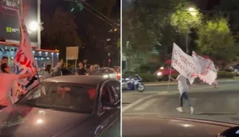 Përleshje në Beograd/ Përplasen mbështetësit e Vuçiçit me protestuesit e Listës Studentore