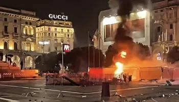 Përplasje dhe në Milano, policia përballet me protestuesit