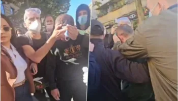 Plagoset në kokë një prej protestuesve, qytetarët kërkojnë ndihmën e ambulancës
