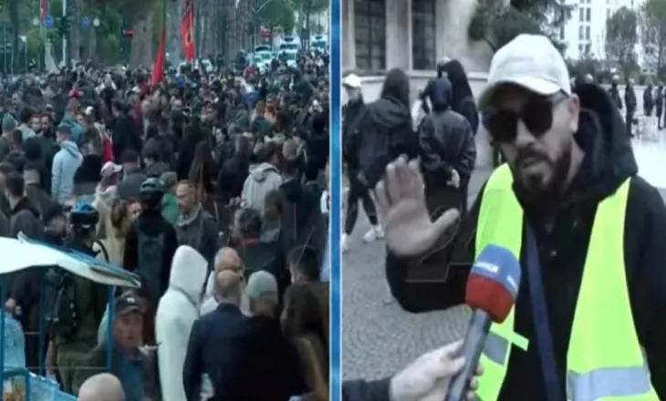 Policë të pushtetit, jo të shtetit! Mund t’i marrim zvarrë, por…”/ Protestuesi: Rama, dil në shesh! Kjo Kryeministri është bosh, se je kokrra e frikacakut