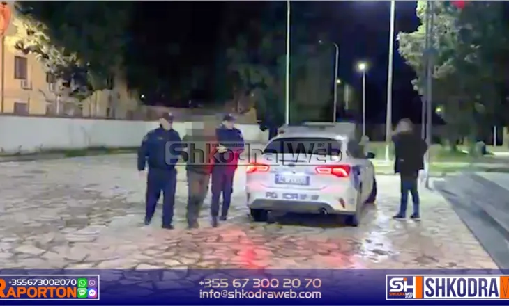 Policia e Shkodrës arreston 3 persona, mes tyre një 15- vjeçar që kreu akte të dhunshme para bashkisë