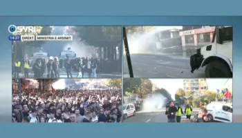 Policia nis barbarinë ndaj studentëve dhe medias: Sulm me bomba gazi dhe ujë me presion