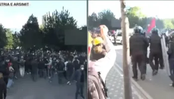 Policia nis dhunën ndaj studentëve dhe arrestimet e dhumshme tek rruga e Durrësit