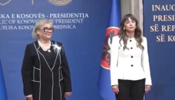 Presidentja e Kosovës/ Justina Shiroka Pula merr zyrtarisht detyrën