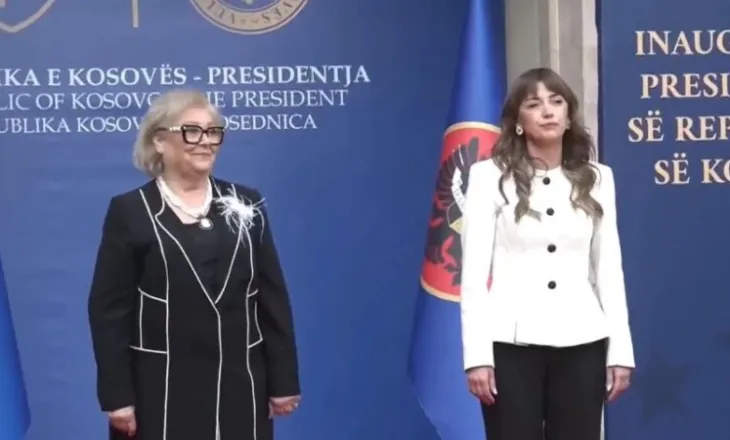 Presidentja e Kosovës/ Justina Shiroka Pula merr zyrtarisht detyrën