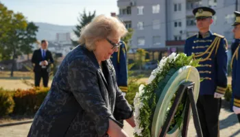 Presidentja Shiroka Pula nderon Jasharin, Rugovën dhe Demaçin