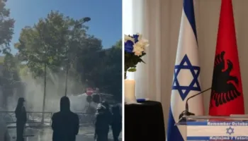 Protesta/ Ambasada e Izraelit në Tiranë: Prej sot do të jemi të mbyllur, hapja do të varet nga zhvillimi i situatës!
