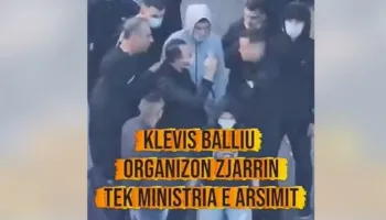 Protesta e dhunshme, Balla akuzon kreun e opozitës: Berisha i vuri zjarrin Ministrisë së Arsimit!