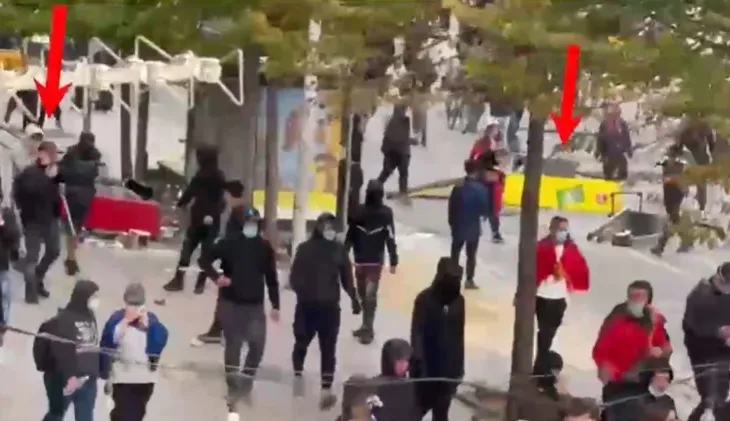 Protesta e djeshme në Tiranë/ 56 të arrestuar dhe 97 të proceduar, mes tyre edhe të mitur