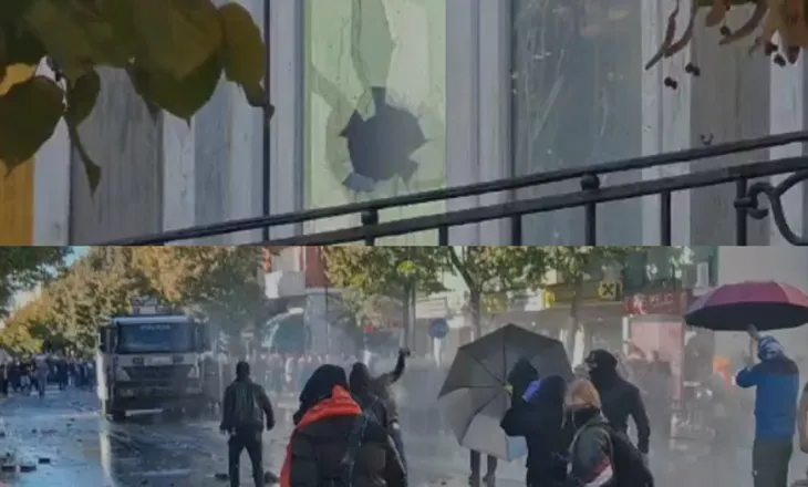 Protesta e studentëve, reagon Policia e Shtetit: 23 të shoqëruar, 6 efektivë dhe 1 gazetare të lënduar