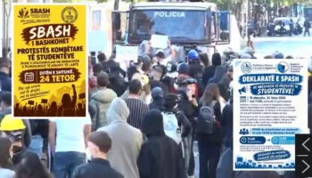 Protesta kombëtare e studentëve/ Dy sindikata të arsimit bashkohen në tubimin e nesërm: Në orën 11:00 para Kryeministrisë, më pas te Ministria e Arsimit