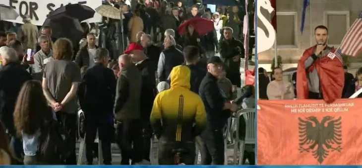 Protesta para Kryeministrisë, aktivisti nga Fushë-Arrëzi: 85 kriminelë pushkatuan 15 bashki