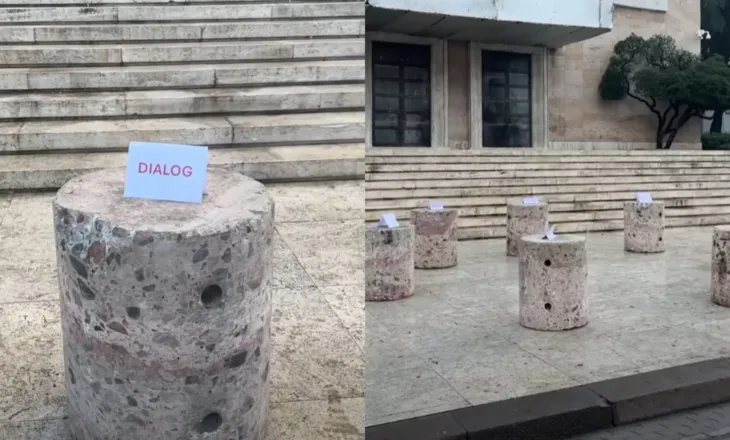Protesta, Rama përsërit thirrjen për dialog, zëvendëson karriget e thyera me stola guri