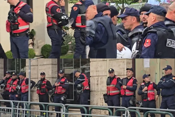 Protesta te Parlamenti/ ‘Blindohet’ zona nga policia