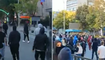 Protesta zhvendoset drejt Kuvendit, protestuesit: Digje Parlamentin!
