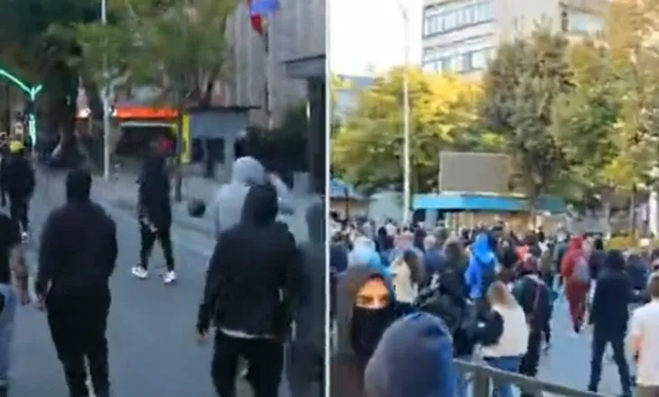 Protesta zhvendoset drejt Kuvendit, protestuesit: Digje Parlamentin!