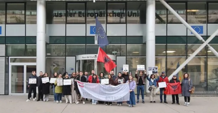 Protestat në Shqipëri mbërrijnë në Vjenë, diaspora takon Kancelarin austriak dhe kërkon reagim institucional