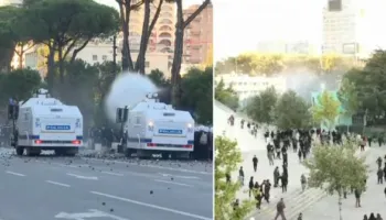 Protestat në Tiranë, 5 persona në urgjencën e Traumës, 2 prej tyre janë policë! Tre të tjerë dalin nga QSUT