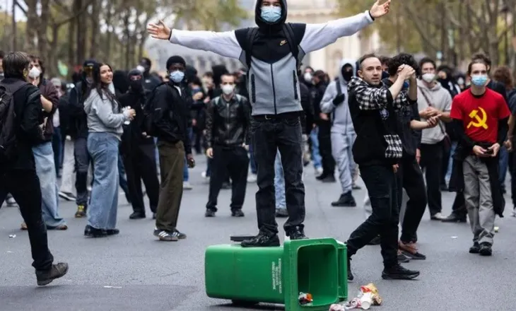 Protestat studentore përshkallëzohen në Francë, 1,260 të arrestuar në Paris, 86% janë të mitur