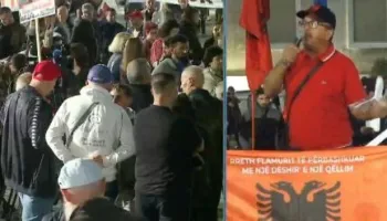 Protestuesi: Përse nuk shqyrtohen pronat e deputetëve? Të bëhemi bashkë që të rrëzohet ligji zgjedhor!